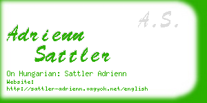 adrienn sattler business card